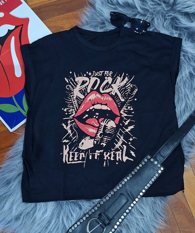 Remera Clásica Just For Rock