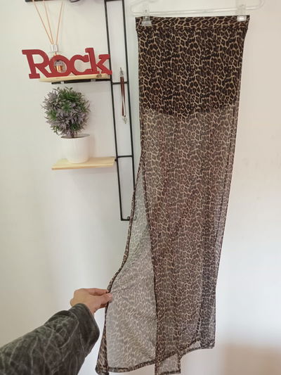 FALDA TUL ANIMAL PRINT