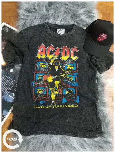 Remera Nevada Men AC DC  Angus