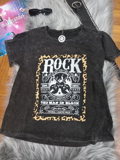 Remera Nevada Rock Print