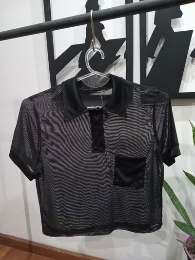 Top Camisa de Tul Marti