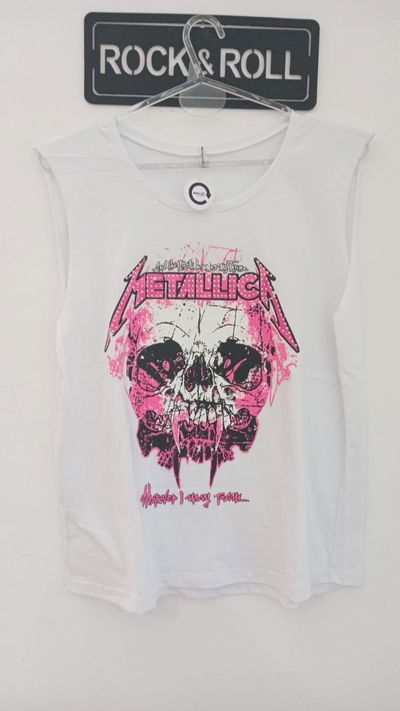 Musculosa Clásica Metallica