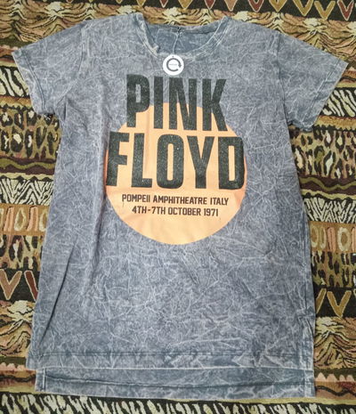 Remera Nevada Pink Floyd Naranja