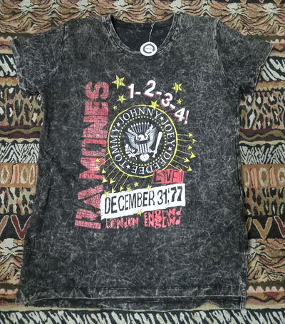 Remera Nevada Ramones 1234