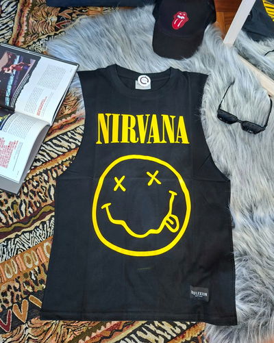 Sudadera Men Nirvana Logo S