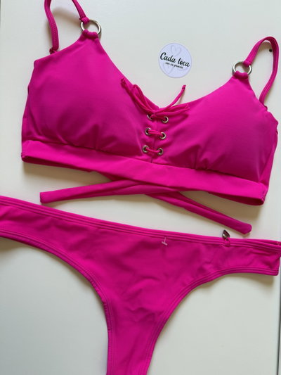 Bikini Luna fucsia talle 3/95