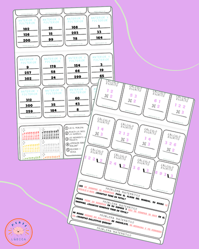 MATERIAL DIGITAL: ESTACIONES MATEMÁTICAS