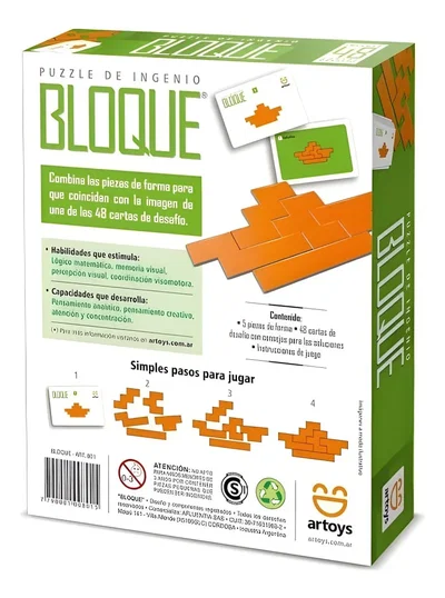 PUZZLE INGENIO - BLOQUE