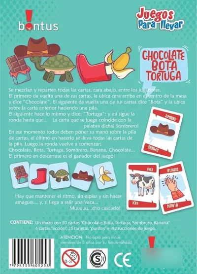 CHOCOLATE BOTA TORTUGA