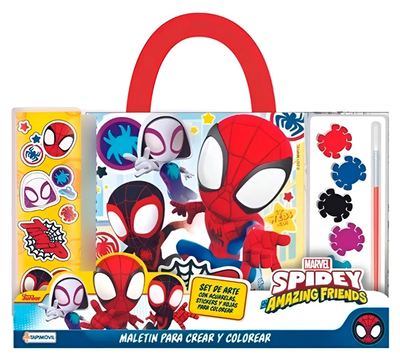 MALETIN ACUARELAS SPIDERMAN