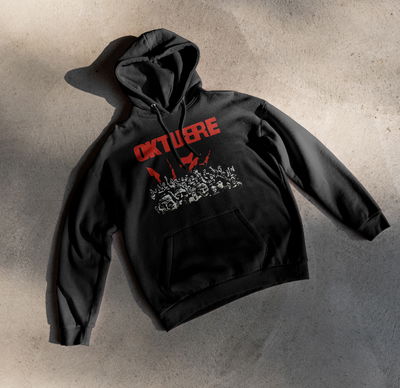 Buzo Canguro de Frisa Premium - Estampa Oktubre