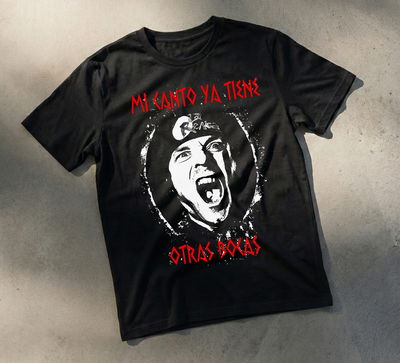 Remera Algodón 24.1 - Estampa La Renga Chizzo