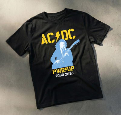 Remera Algodón 24.1 - Estampa ACDC 2026