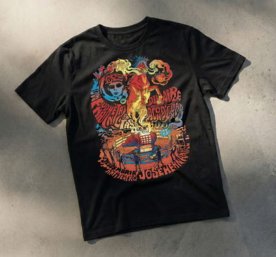 Remera Algodón 24.1 - Estampa Fundamentalistas Jesús Maria