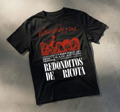 Remera Algodón 24.1 - Estampa Los Redondos Afiche