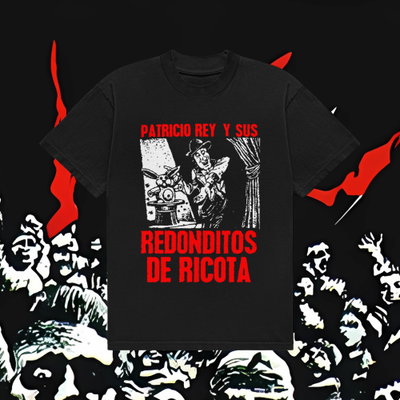 Remera Algodón 24.1 - Estampa Los Redondos Afiche