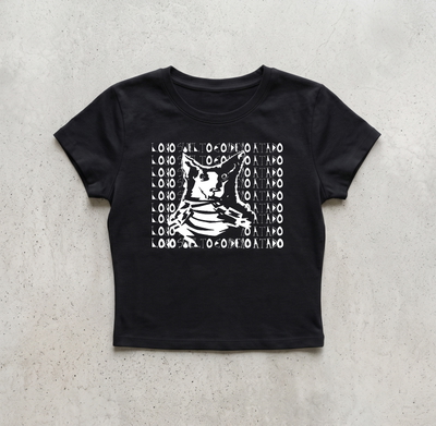 Baby tee Algodón - Lobo Suelto