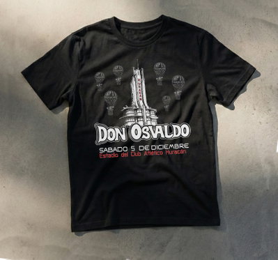 Remera Algodón 24.1 - Estampa Don Osvaldo Huracan Torre