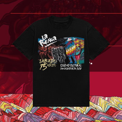 Remera Algodón 24.1 - Estampa La Renga Jujuy 2026