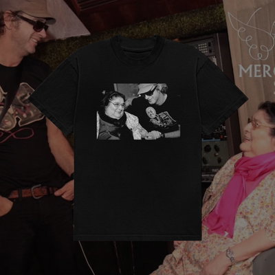 Remera Algodón 24.1 - Estampa Cerati + Negra Sosa