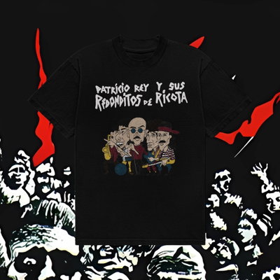 Remera Algodón 24.1 - Estampa Redondos Caricatura 2 colores
