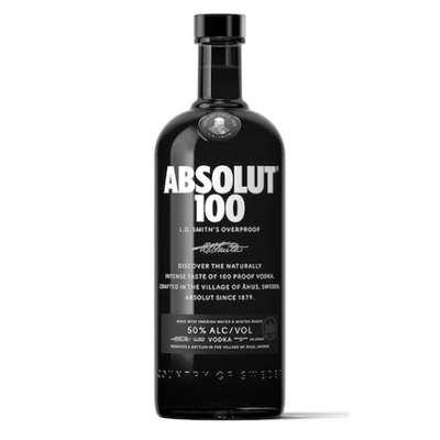 Absolut 100 Proof 1 lt
