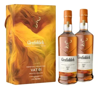 Twin Pack Glenfiddich Vat 01 1 lt
