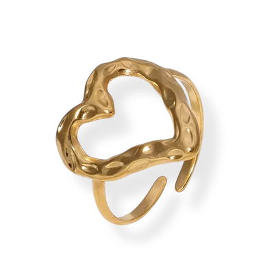 Anillo Corazón Calado 