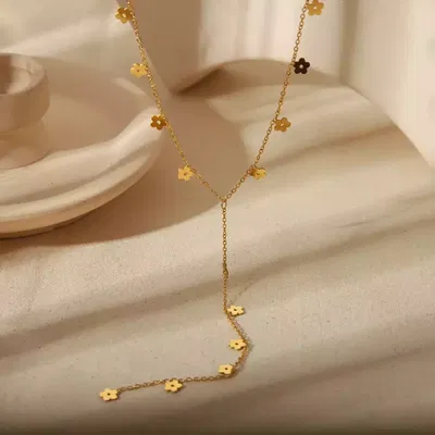 Collar corbatero Flower