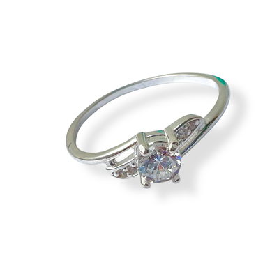 Anillo cristal Gris