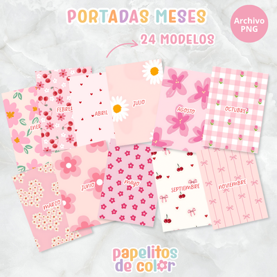 📅 Pack 1 – Portadas Mensuales✨