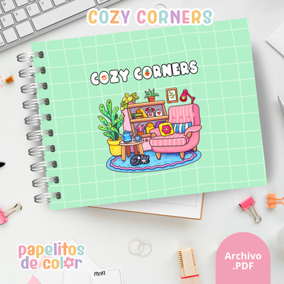 🎨 Libro para Pintar – Cozy Corners