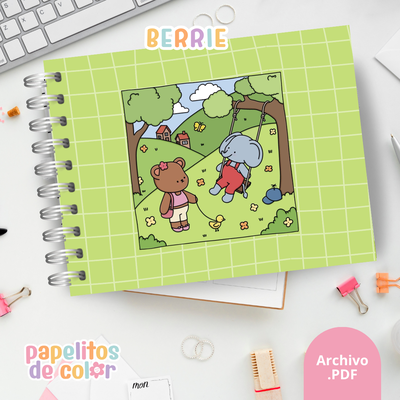 🍓 Libro para Pintar - Berrie 🐰