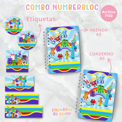 🎒 Combo Numberblocks  📚✏️