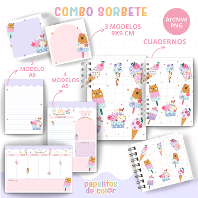 🍧 Combo Sorbete ✨