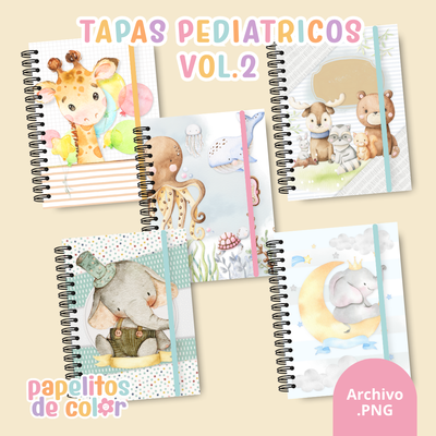 🧸Tapas Cuadernos Pediátricos 📘. VOL 2