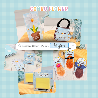 🌸 Combo Flower – Día de la Mujer 🌸💖