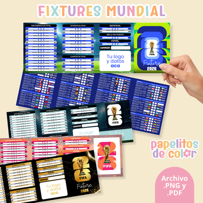 ⚽🏆 Fixtures Mundial 2026  🇦🇷✨