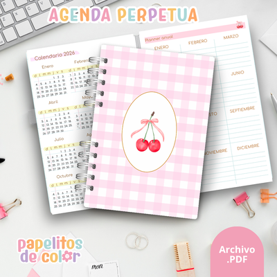🍒 Agenda Perpetua Cherry🍒✨