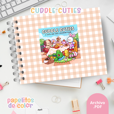 🧸✨ Libro para pintar cuddle cuties ✨💖
