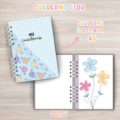 🌸📓 Cuaderno Flor 📓🌸