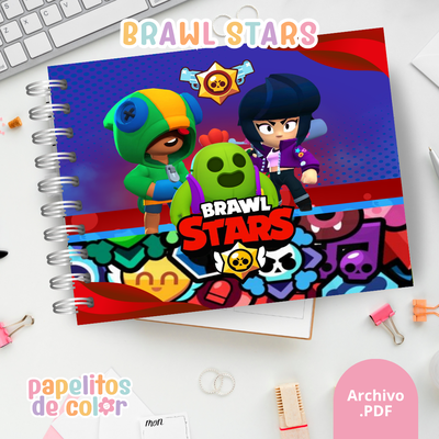 🎮✨ Libro para pintar Brawl Stars ✨🎮