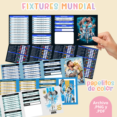 ⚽🐐 Fixture Mundial 2026 Messi – Edición Exclusiva 🐐⚽
