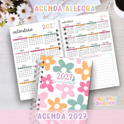 ✨Agenda Allegra 2027 - Diaria✨