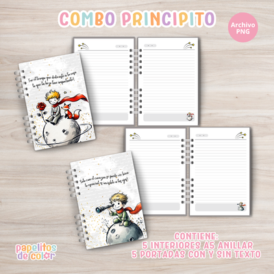 🌟 Combo El Principito 🎨📘