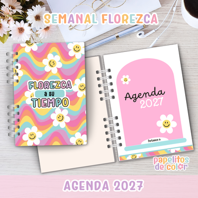 📅 Agenda Florezca - Semanal  2027✨