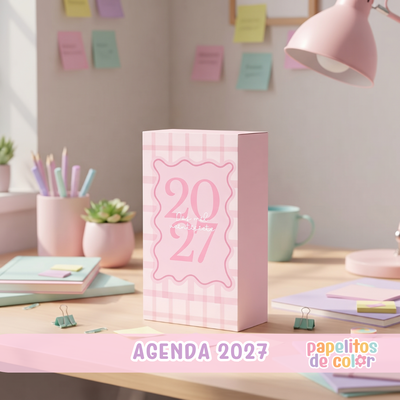 🌷 Agenda Delicada – Estilo Folleto 2027 🌷