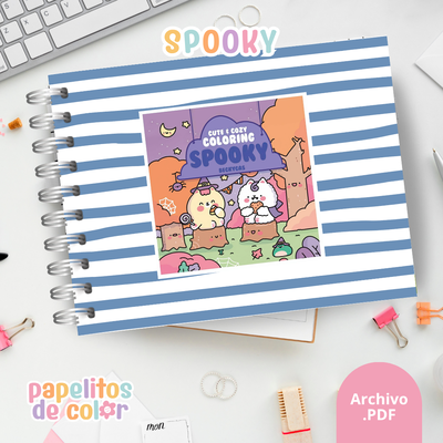 👻🎨 Libro para Pintar Spooky ✨