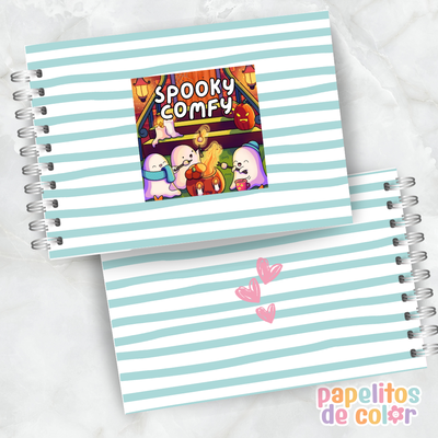 🎃🕯️ Libro para Pintar Spooky Comfy ✨