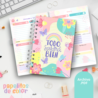 Agenda Planner Floral 2026 🌸✨